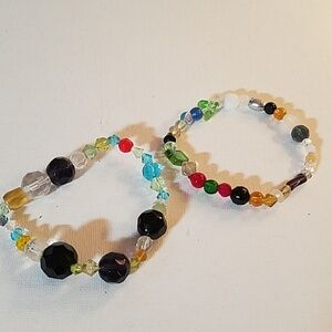 Multi Color 9" Stretch Bracelet